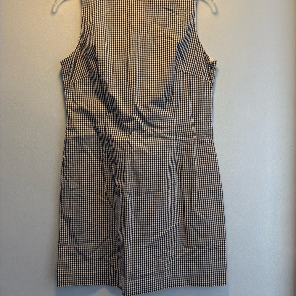 Moda International Checkered Dress